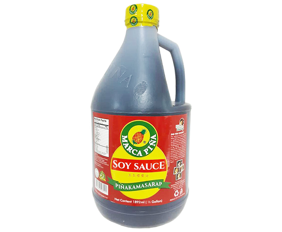 Marca Piña Soy Sauce 1892mL (1/2 Gallon)