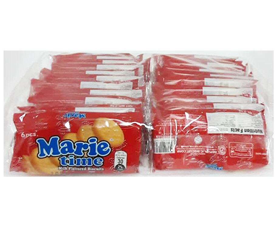 Marie Time Milk Flavored Biscuits (20 Packs x 7.5g)