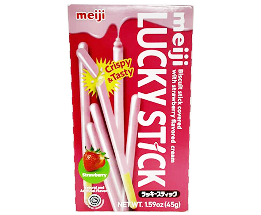 Meiji Lucky Stick Strawberry 45g