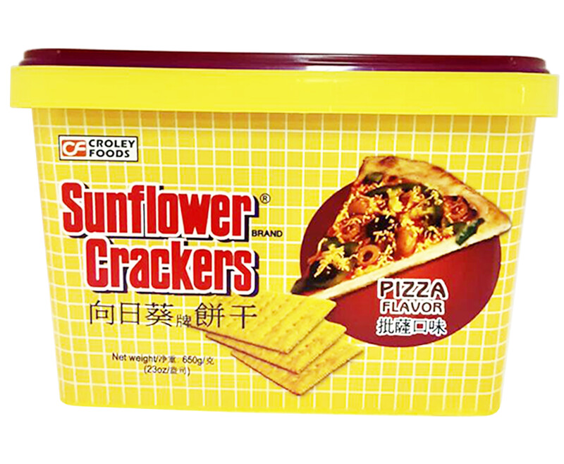 Sunflower Crackers Pizza Flavor 650g