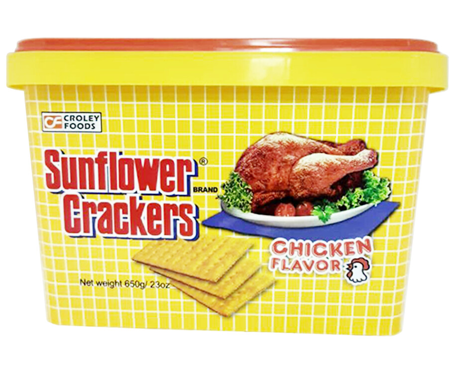 Sunflower Crackers Chicken Flavor 650g