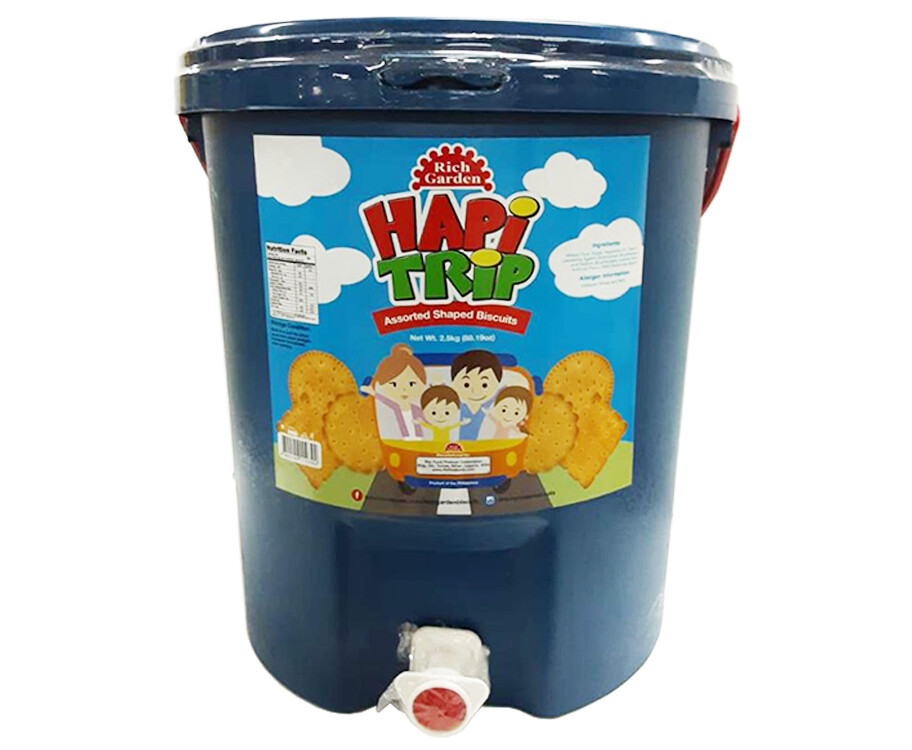 Rich Garden Hapi Trip Assorted Shaped Biscuits 2.5kg