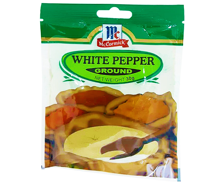 McCormick White Pepper Ground 30g