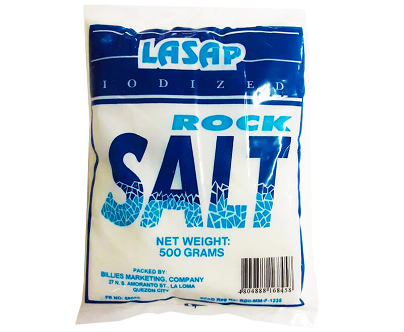 Lasap Iodized Rock Salt 500g