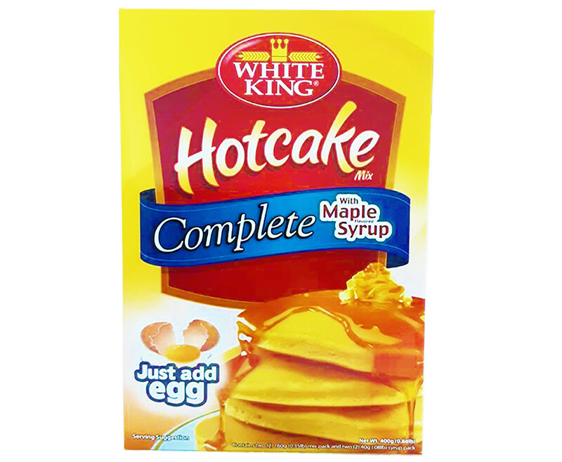 White King Hotcake Mix Complete With Flavored Maple Syrup 400g
