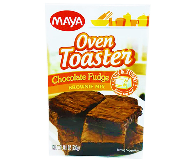 Maya Oven Toaster Chocolate Fudge Brownie Mix 230g