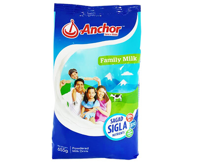 Anchor Family Milk Powdered Milk Drink 655g