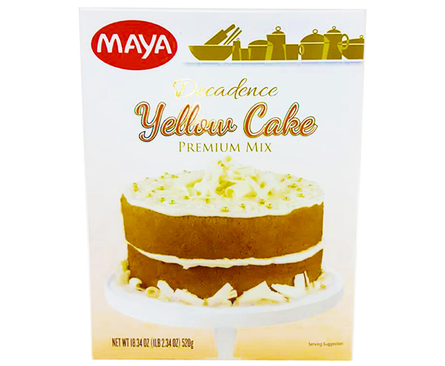 Maya Decadence Yellow Cake Premium Mix 520g