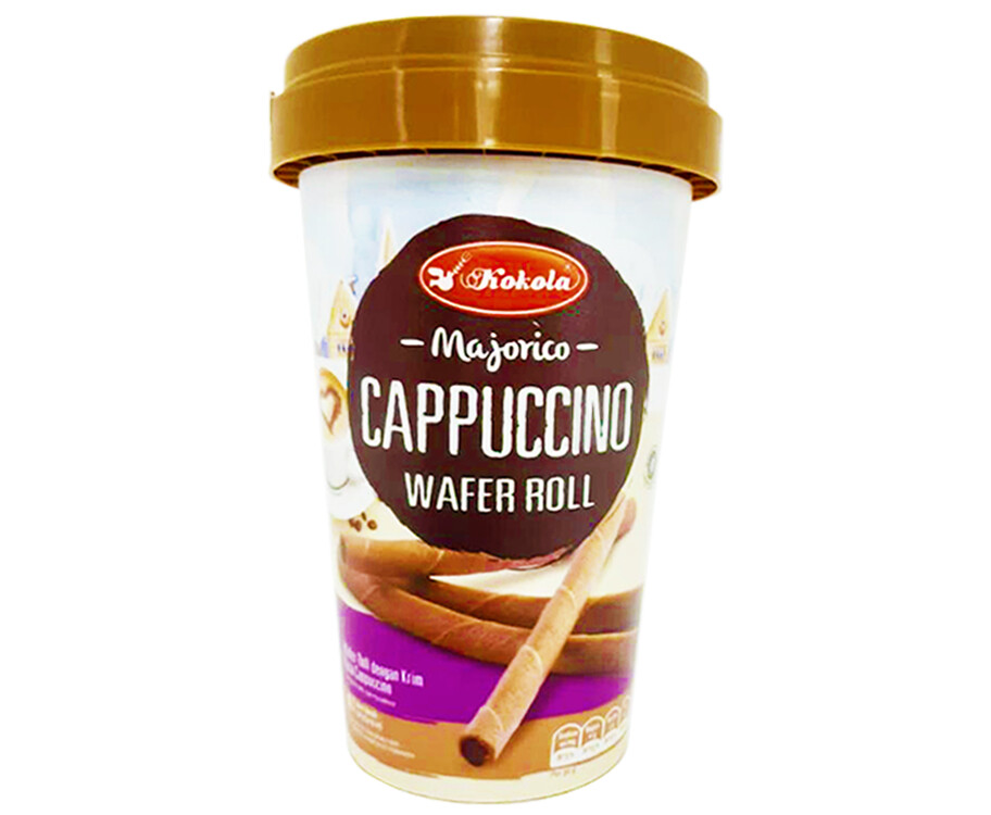 Kokola Majorico Cappuccino Wafer Roll 120g