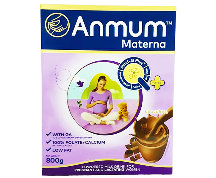 Anmum Materna Chocolate Powdered Milk Drink For Pregnant And Lactating Mother   800g