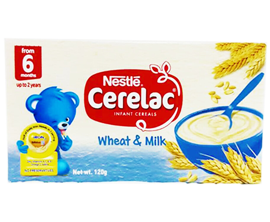Nestlé Cerelac Infant Cereals Wheat &amp; Milk 120g