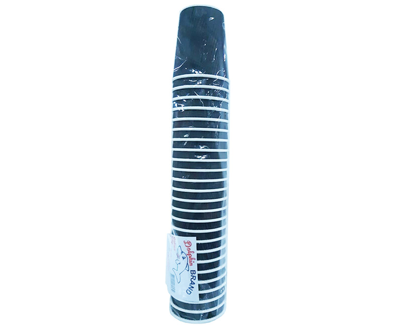 Dolphin Brand Coffee Cup 8oz 25 Pieces