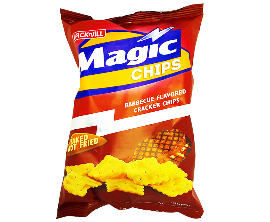 Jack &#39;n Jill Magic Chips Barbecue Flavored Cracker Chips 100g