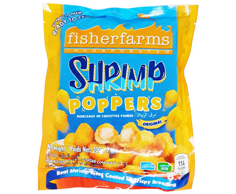 Fisherfarms Shrimp Poppers Original 200g