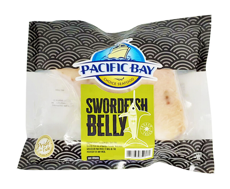 Pacific Bay Swordfish Belly 300g