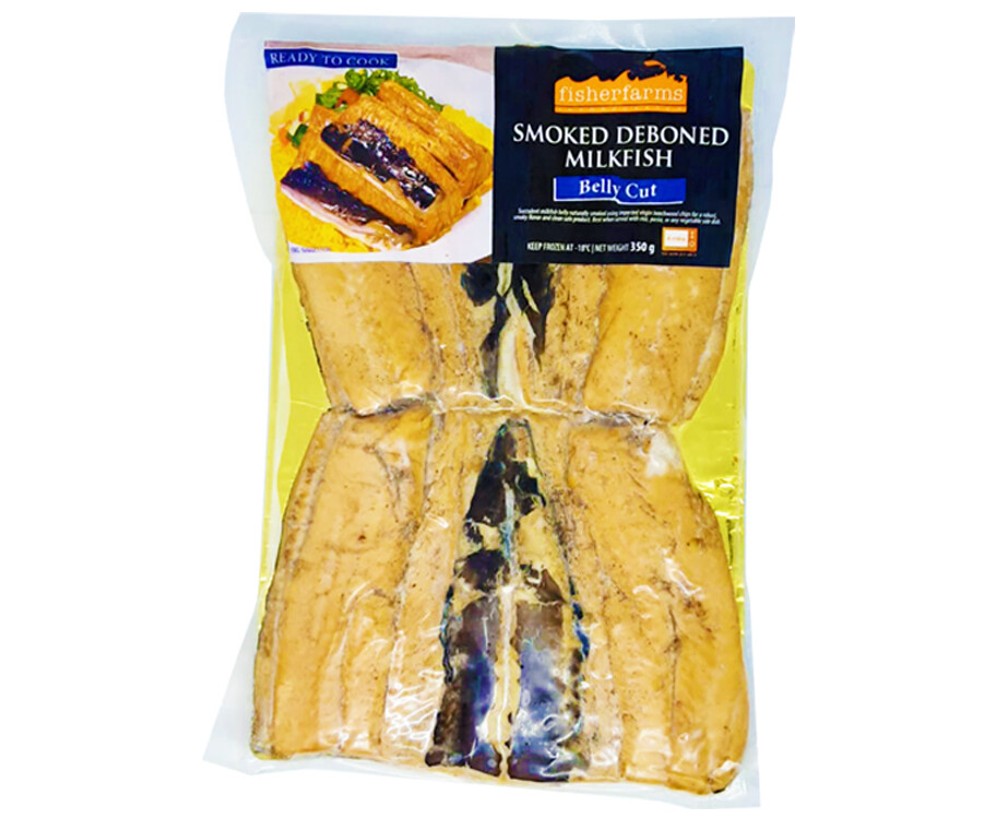 Fisherfarms Smoked Deboned Milkfish Belly Cut 350g
