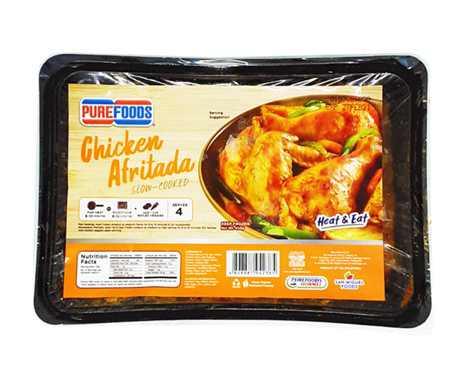 Purefoods Ready-To-Eat Chicken Afritada Slow-Cooked 450g