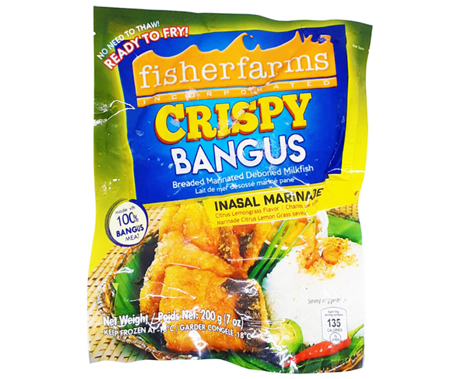 Fisherfarms Crispy Bangus Inasal Marinade Citrus Lemongrass Flavor 200g