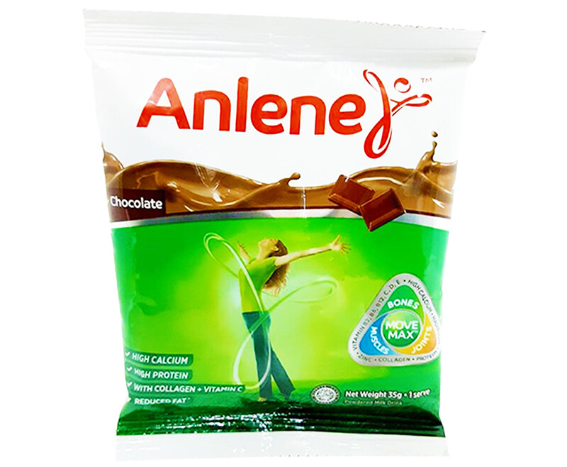 Anlene Chocolate Powdered Milk Drink 1 Serve 35g