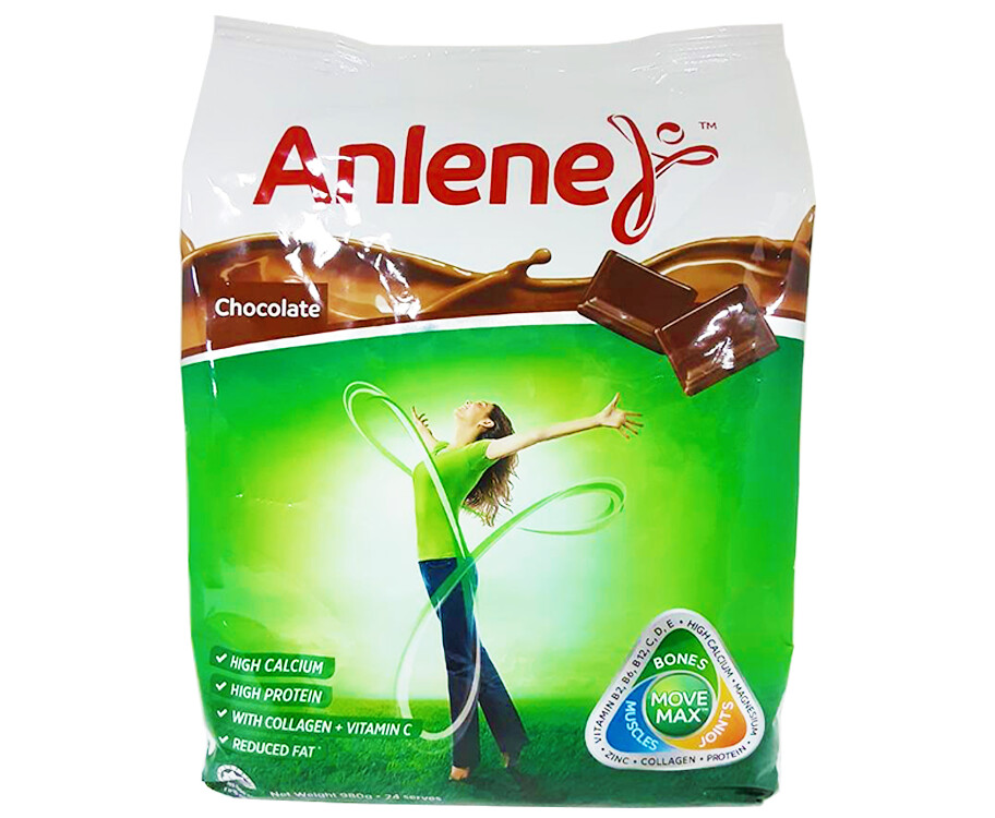 Anlene Chocolate Powdered Milk Drink 24 Serves 980g