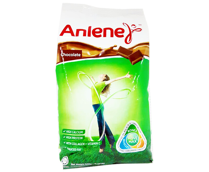 Anlene Chocolate Powdered Milk Drink 15 Serves 600g