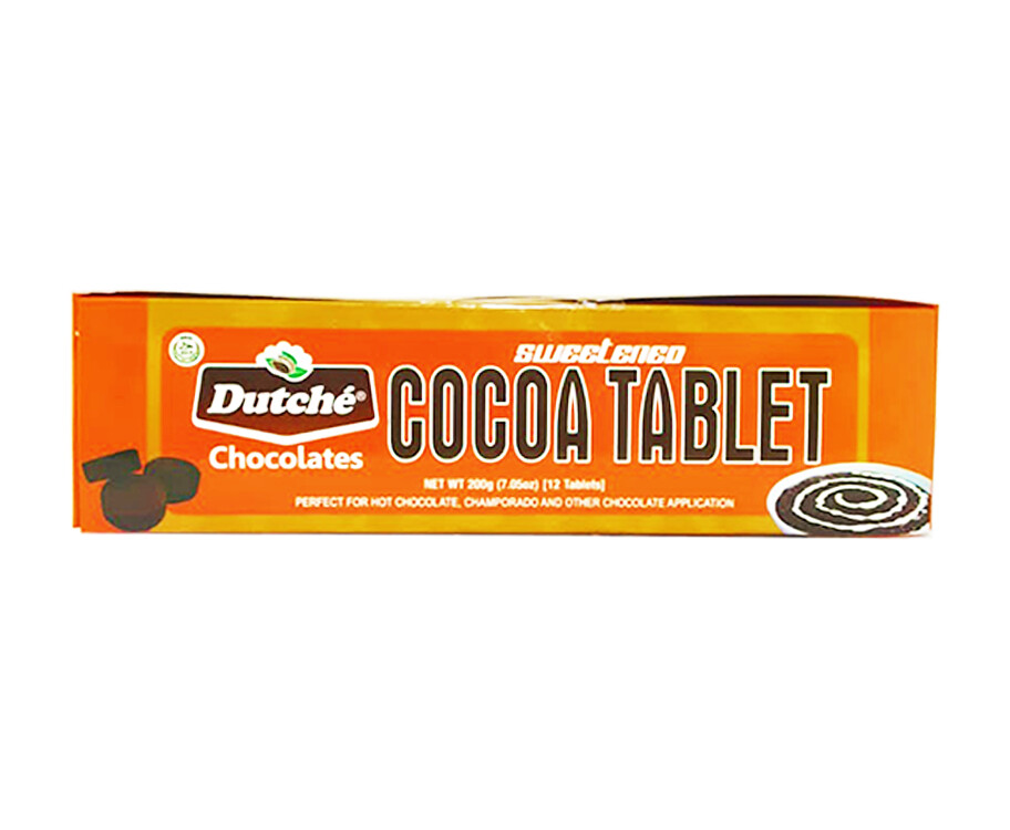 Dutché Chocolates Sweetened Cocoa Tablet (12 Tablets) 200g