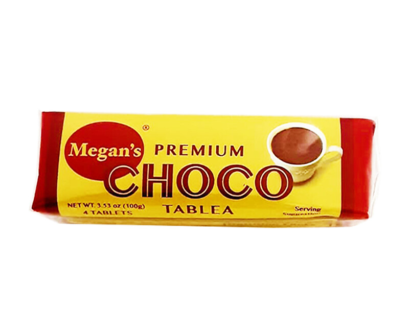 Megan&#39;s Premium Choco Tablea (4 Tablets) 100g