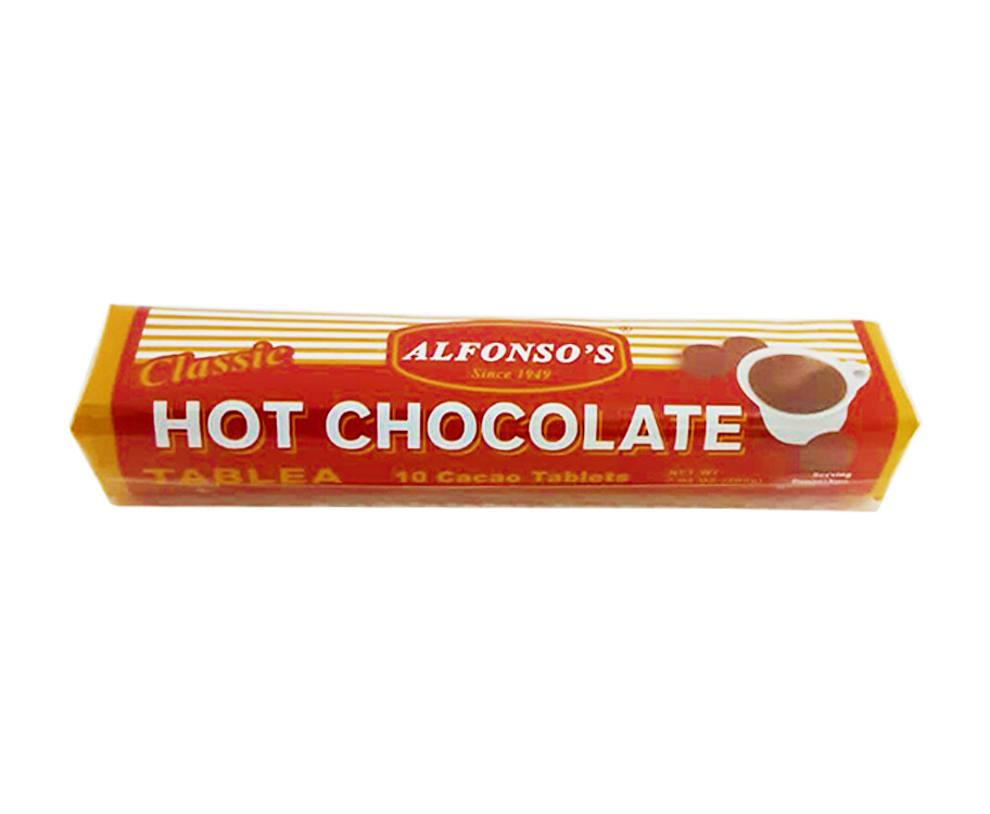 Alfonso&#39;s Classic Hot Chocolate Tablea (10 Cacao Tablets) 200g