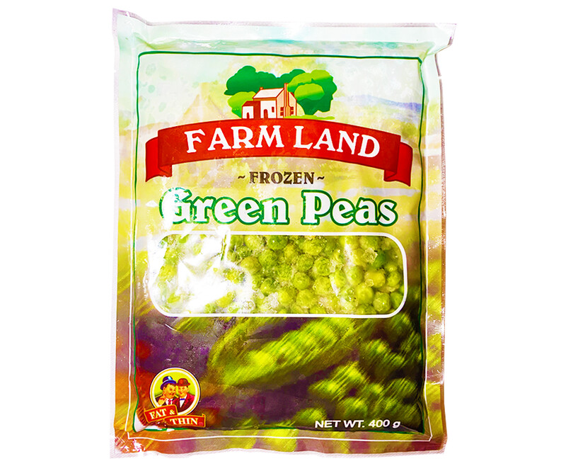 Fat &amp; Thin Farm Land Frozen Green Peas 400g