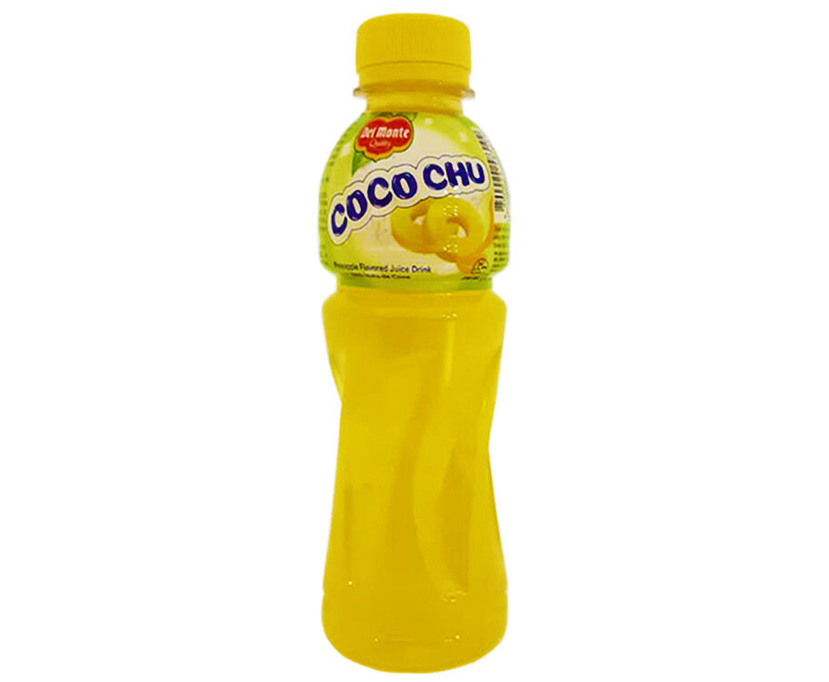 Del Monte Coco Chu Pineapple Flavored Juice Drink with Nata de Coco 250mL