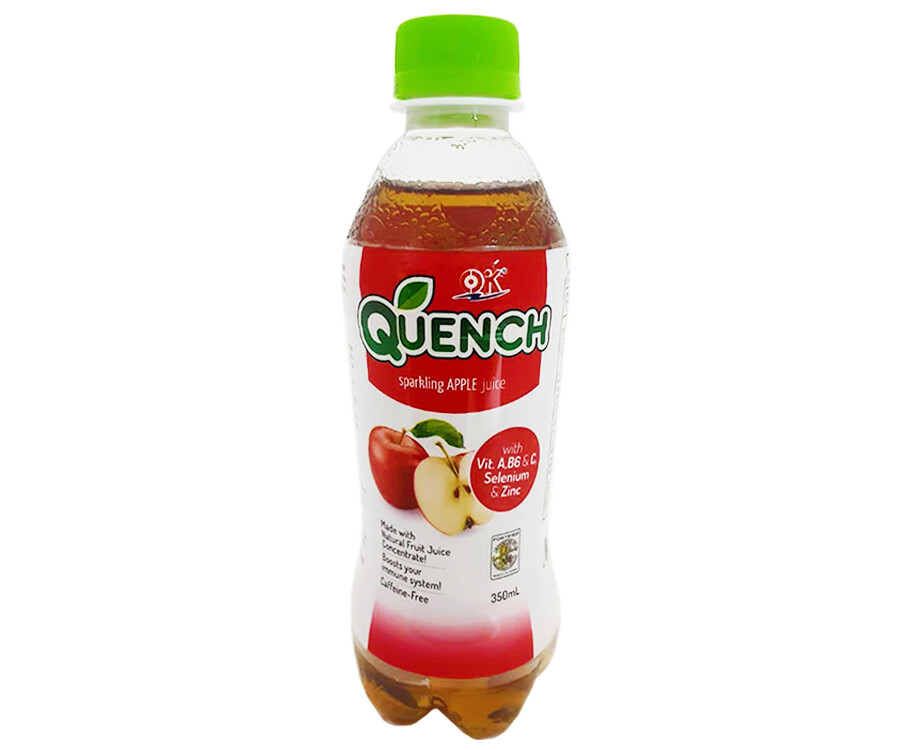 Quench Apple Raspberry O.K. Quench Sparkling Apple Juice 350mL