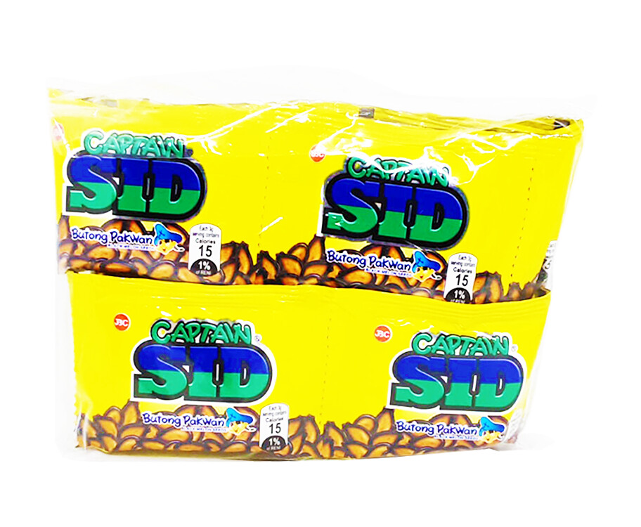 Captain Sid Butong Pakwan Black Melon Seeds (20 Packs x 3g)