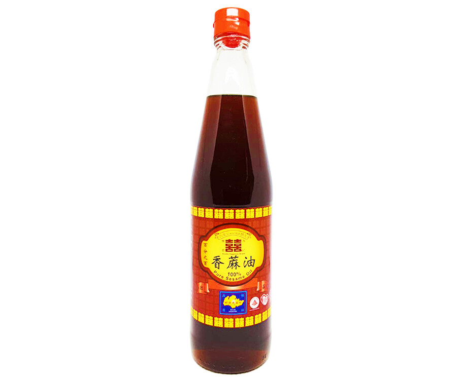 Double Happiness 100% Pure Sesame Oil 640mL