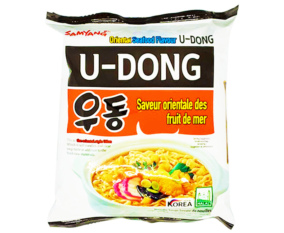 Samyang U-Dong Oriental Seafood Flavour 120g