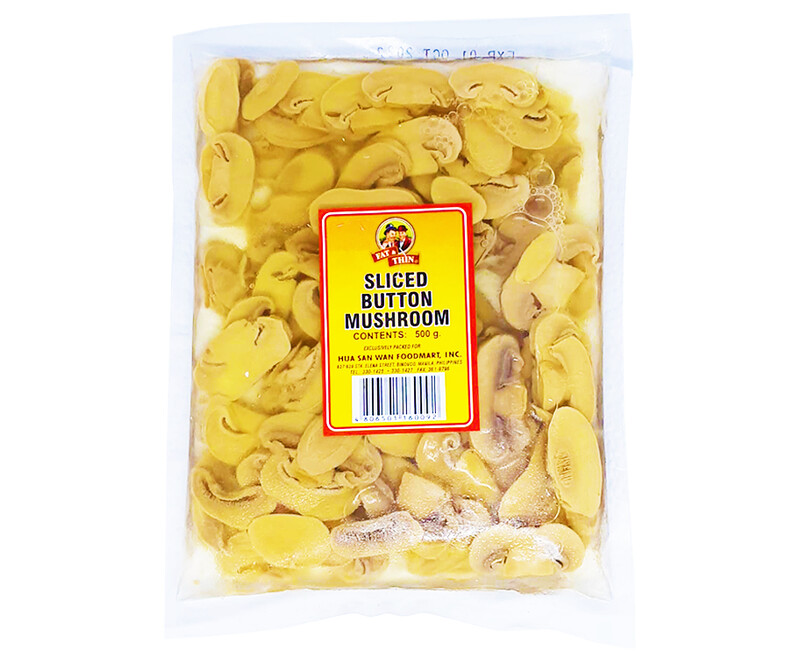 Fat &amp; Thin Sliced Button Mushroom 500g