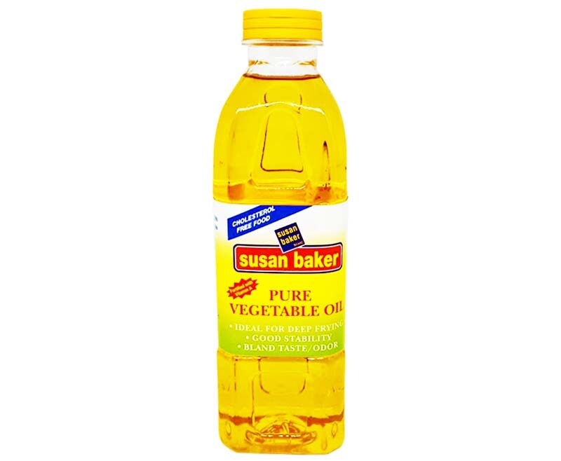 Susan Baker Pure Vegetable Oil 500mL