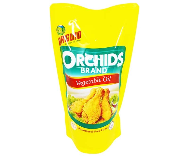Baguio Orchids Brand Vegetable Oil Refill 900mL