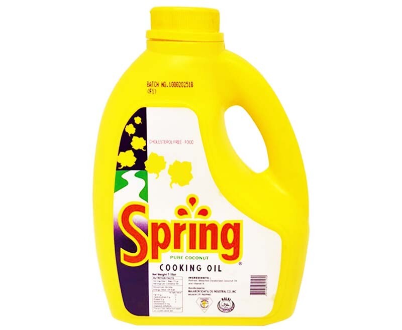 Spring Pure Coconut Cooking Oil 1L