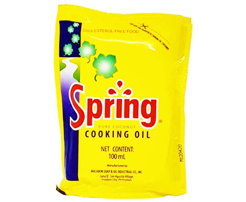 Spring Pure Coconut Cooking Oil 100mL