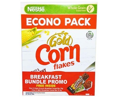 Nestlé Gold Corn Flakes Econo Pack Breakfast Bundle Promo 500g