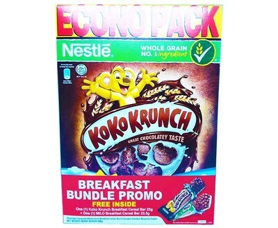 Nestlé Koko Krunch Great Chocolatey Taste Econo Pack Breakfast 500g