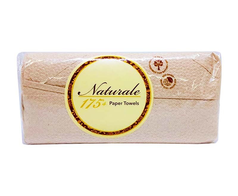 Naturale Paper Towels Single Ply Paper Towels 175 Pulls