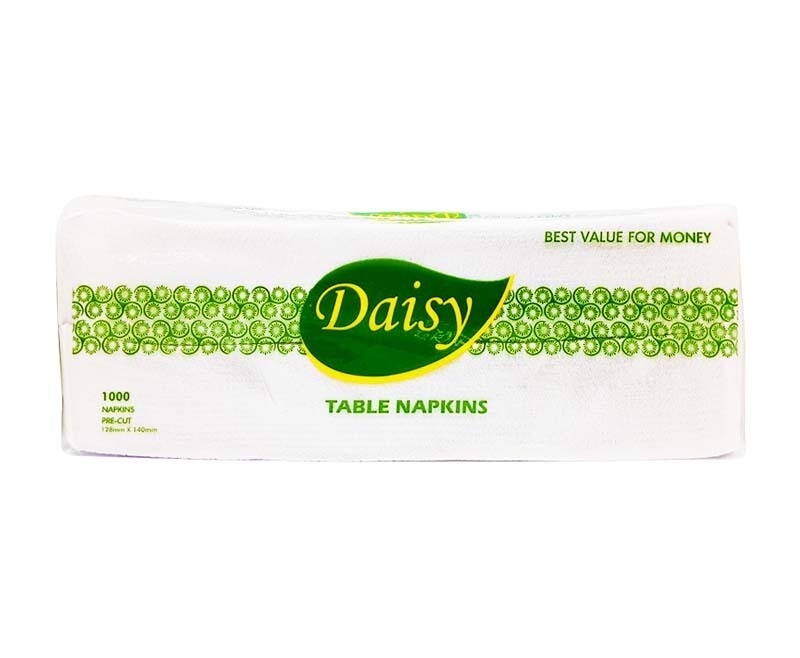 Daisy Pre-cut Napkins 1000 Sheets