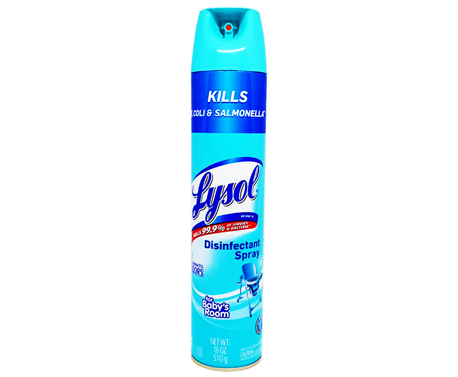 Lysol Disinfectant Spray for Baby&#39;s Room 510g