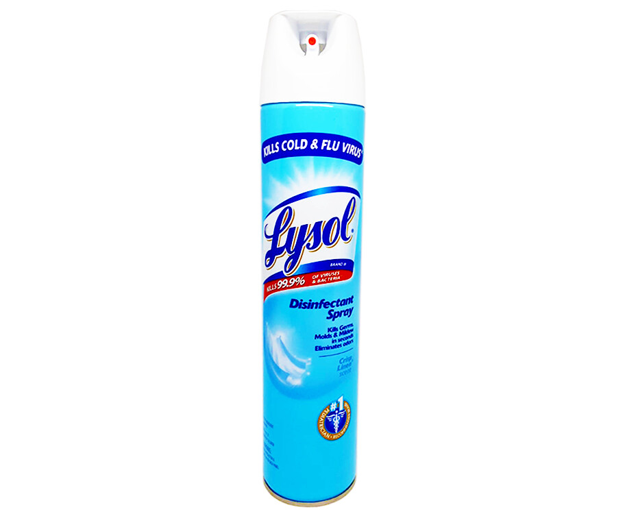 Lysol Disinfectant Spray Crisp Linen Scent 510g