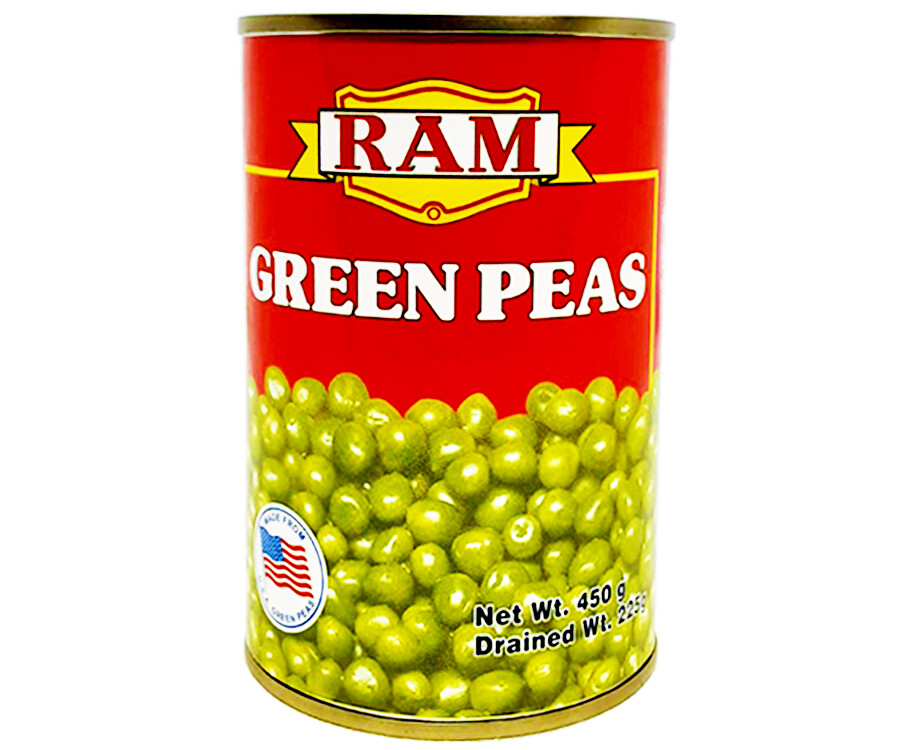 RAM Green Peas 450g