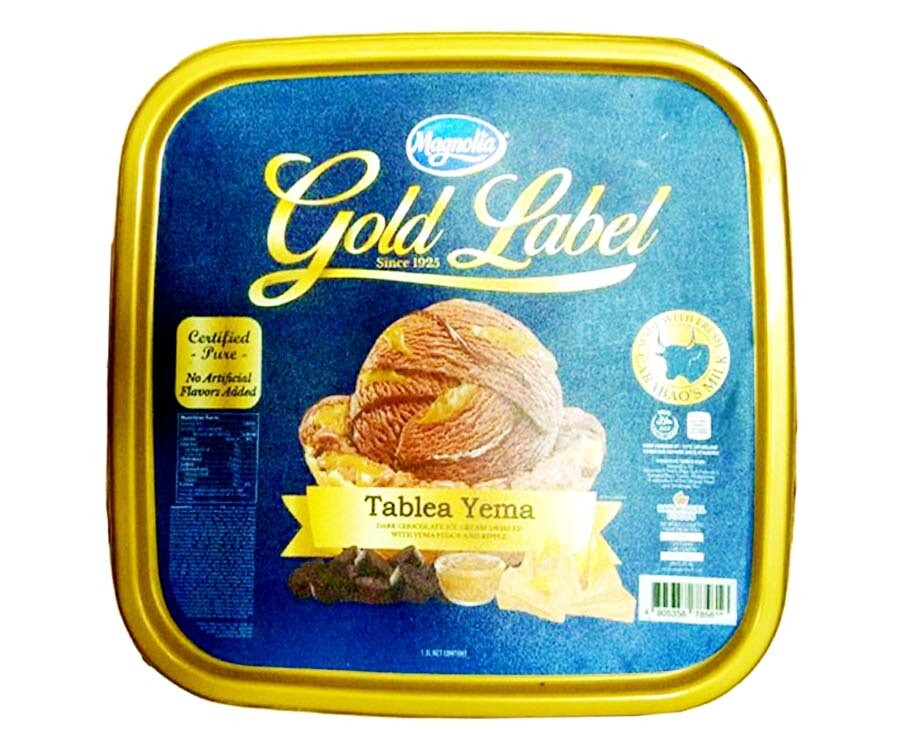 Magnolia Gold Label Tablea Yema Ice Cream  1.5L