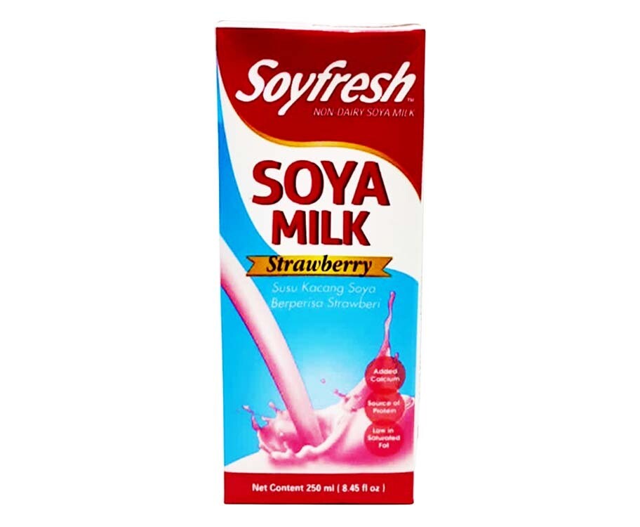 Soyfresh Non-Dairy Soya Milk Strawberry 250mL