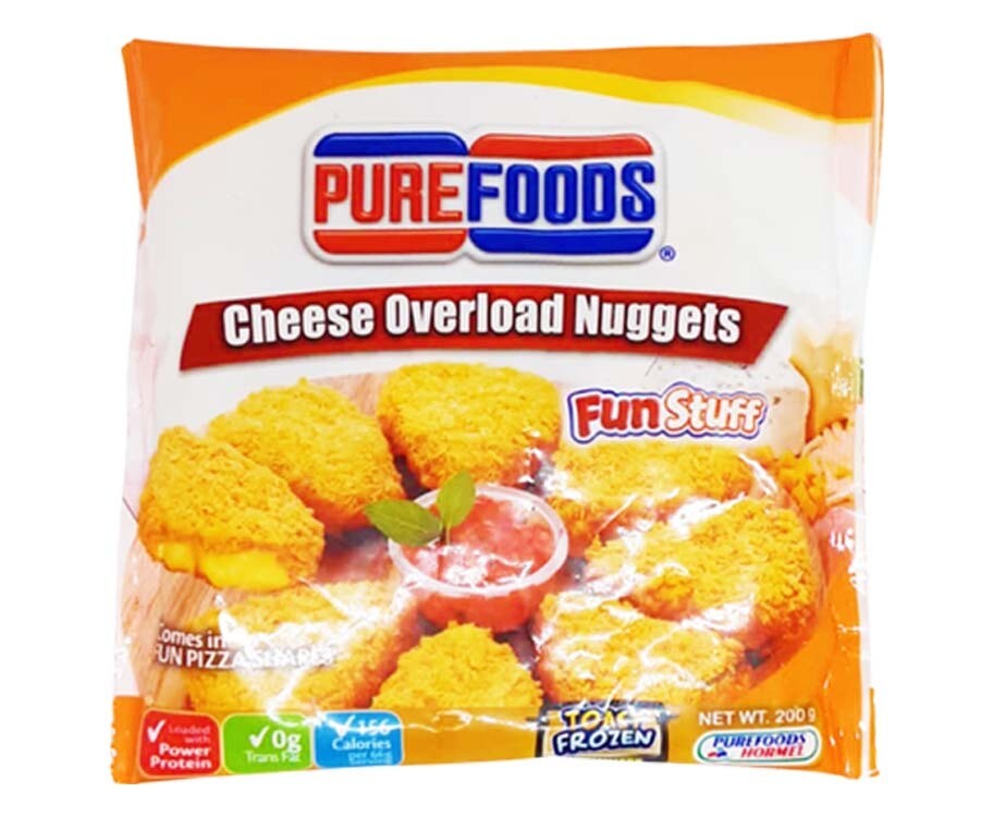 Purefoods Cheese Overload Nuggets Fun Stuff 200g