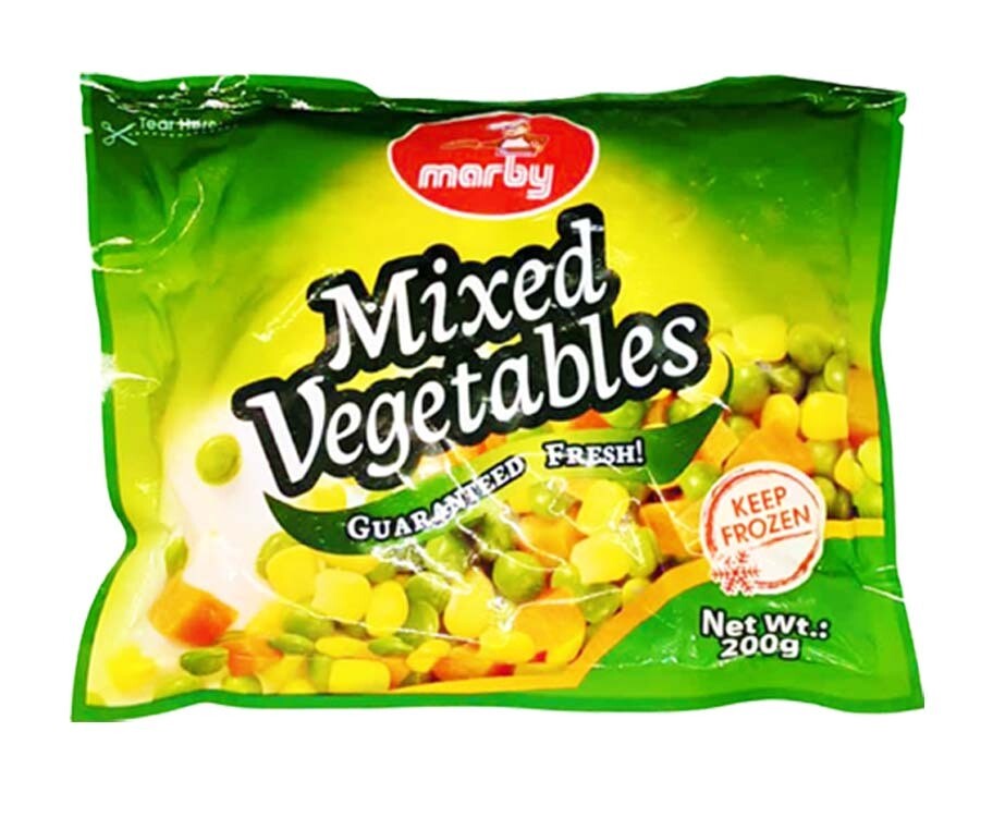 Marby Mixed Vegetables 200g